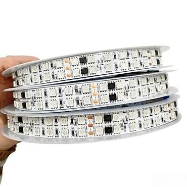Rasveta: Led trake adresabil inteligentne RGB ws2812b 24V 5V. Kontakt telefon — 9