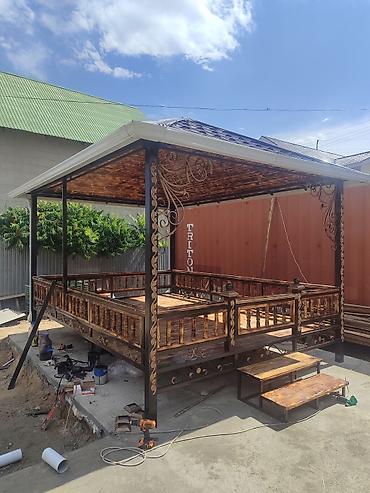 Тапчаны: Тапчан 3 x 3 x 3 м, Металл — 9