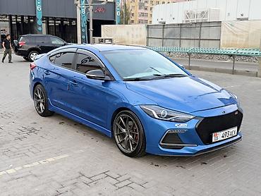 Салмак жеңилдеткич: Комплект Hyundai, 2017 г., түсү - Көк, Колдонулган — 1