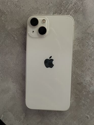 электрический водяной обогреватель: IPhone 13, Б/у, 128 ГБ, White Titanium, Зарядное устройство, Защитное стекло, Чехол, 82 %