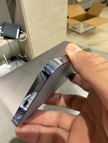 blackview max 1: IPhone 13 Pro Max, Б/у, 128 ГБ, Sierra Blue, Коробка, 78 % — 6