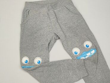 spodnie ortalionowe dziecięce: Sweatpants, Little kids, 9 years, 128/134, condition - Satisfying