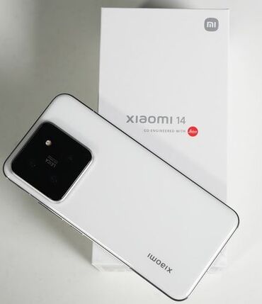 сяоми 14: Xiaomi, 14, Новый, 256 ГБ, цвет - Белый, 2 SIM