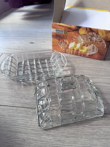 Наборы посуды: Новая посуда, тарелки, сахарница, масленка, чайный сервис, чайник — 5