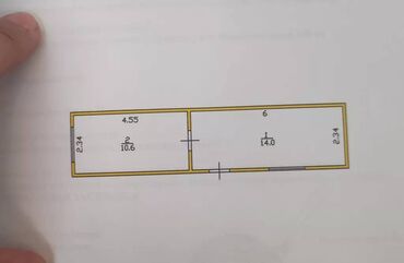 токмок дом продаётся: Времянка, 50 кв. м, 1 бөлмө, Менчик ээси, ПСО (өз алдынча бүтүрүү)