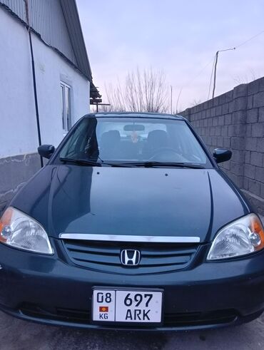 хорда цивик: Honda Civic: 2002 г., 1.7 л, Автомат, Бензин, Седан