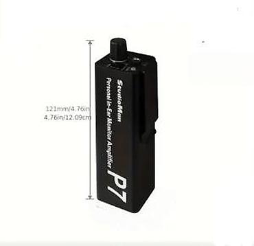 sinsay bluetooth slusalice: P7 STUDIOMAN IN EAR MONITOR AMP POJAČALO ZA SLUŠALICE | Slanje po — 5