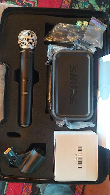 mikrofon wireless: Yeni Simsiz (Bluetooth) Mikrofon Shure, Pulsuz çatdırılma — 1