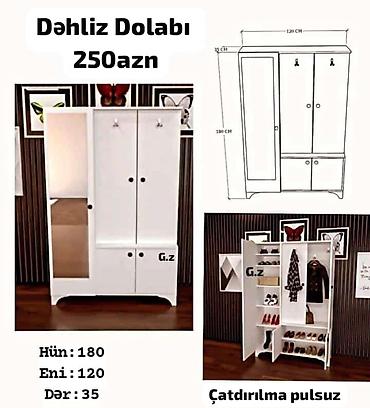 Шкафы-прихожие: Dəhliz dolabı yeni — 1