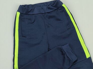 spodnie ocieplane 110: Sweatpants, 4-5 years, 104/110, condition - Good
