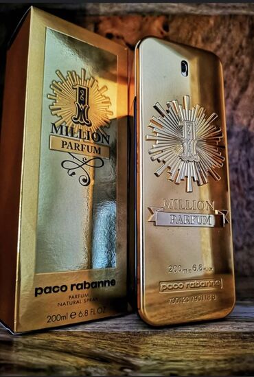 paco: One Million Parfüm. Paco Rabanne . На 100 мл . Парфюм для мужчин. С