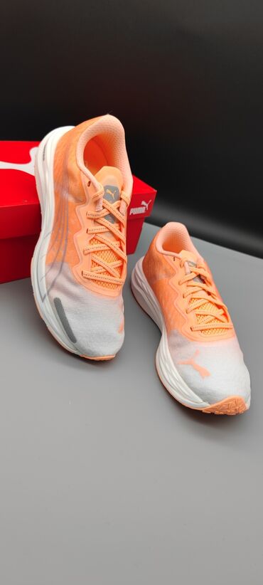 женские бирюзовые кеды: Кроссовки, 38.5, 36, Puma, Новый, цвет - Розовый, Платная доставка, Самовывоз