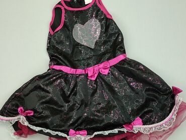 sukienki czarne: Dress, 4-5 years, 104-110 cm, condition - Good