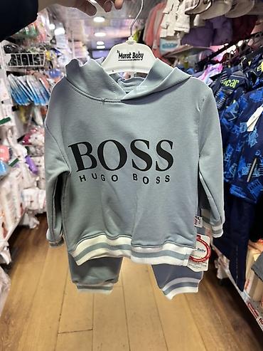 обувь boss: Детский комплект Murat Baby, модель 9684 - Двойка: худи с капюшоном + — 1