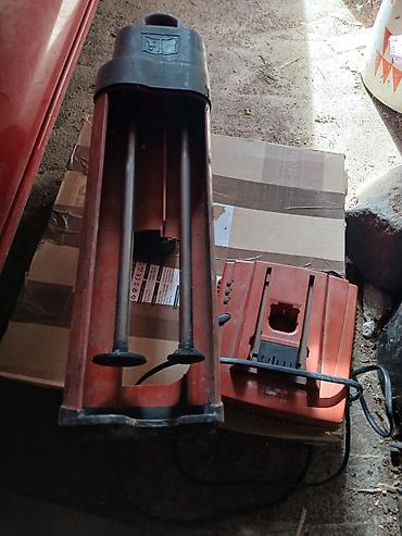 kzubr tools: HILTI ED 3500 – akumulatorski pištolj za kartuše/lepak + punjač - — 2