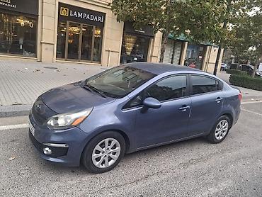 sukan satisi: Kia Rio sedan - Kuzov: sedan, tünd mavi rəng - Mühərrik: benzin - — 3