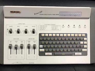 Ostala foto i video oprema: Carena Vision 500 – stereo video titler i audio mikser Opis: - — 3