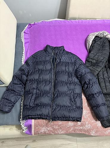 Куртки: Мужская куртка, 2XL, Dior, Б/у, цвет - Синий, Самовывоз, Платная доставка — 1