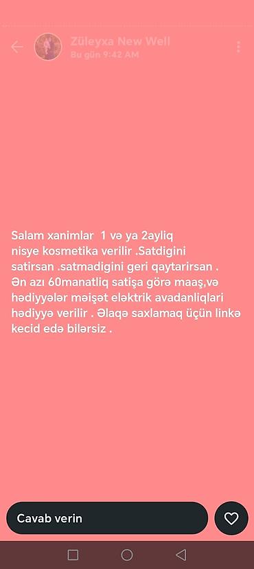 Gözəllik və sağlamlıq: Nisyə kosmetika proqramı – 1 və ya 2 aylıq - Kosmetika məhsulları — 1