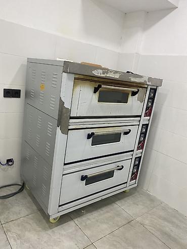 Professional sobalar: Peşəkar üçmərtəbəli elektrik sobası – çörəkxana, pizza, qənnadı və — 1