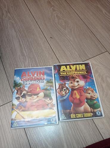 dvd oyun: Alvin and the Chipmunks DVD-ləri – 2 film paket Məhsul: - Alvin and — 1