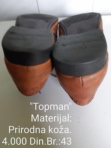 Cipele: Muške cipele „Topman” – brogue/oxford stil - Materijal: prirodna koža — 11