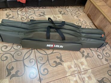 прикормочный кораблик с эхолотом и gps: Чехол‑сумка для удилищ MEI LUOLIN. - Формат: длинная трёхсекционная