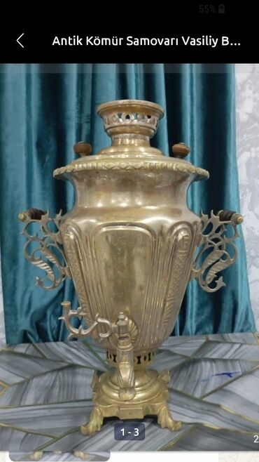 тесты по физике 6 класс: 8.lt Antik kömür samovarı – “Vasiliy Batashev, Tula” istehsalı -