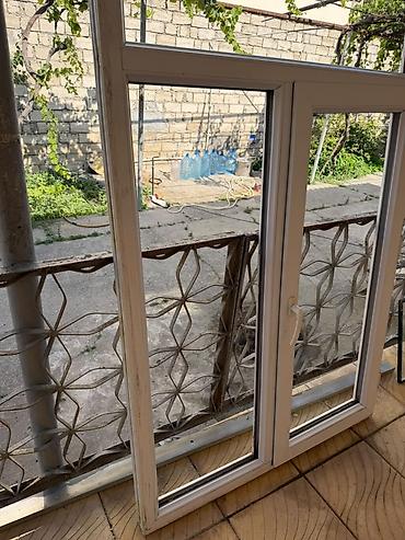 qanadlar: PVC pəncərə-balkon blok sistemi - Material: ağ rəngli PVC profil - — 3