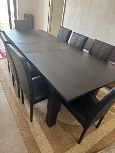 metbex mebeli 2 el: Для гостиной, Б/у, 8 стульев