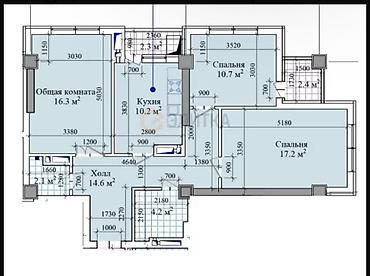 эмель жк: 2 комнаты, 72 м², Технопарк Элитка, 8 этаж, ПСО (под самоотделку) — 2
