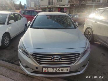 бу авто в рассрочку без первоначального взноса: Hyundai Sonata: 2016 г., 2 л, Автомат, Газ, Седан