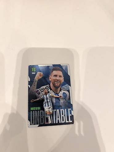 messi topu: Panini Top Class kolleksiya kartı – “MESSI UNBEATABLE” (TC 262) - — 1