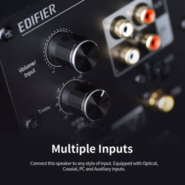 Musiqi mərkəzləri: 👉 Edifier S1000W Wireless Hi-Fi Bookshelf Speakers 🔸Bluetooth 5.2 — 6
