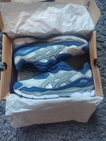 кроссовки asics мужские: ASICS gel nic blue