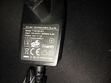 st link: Блок питания T120100-2C1 для сетевых устройств TP-Link, 12в-1а, штекер — 1