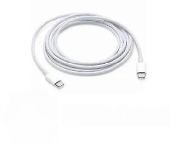 Kablovi za telefone: USB-C na USB-C kabl – beli - Tip konektora: USB-C (muško) na USB-C — 13