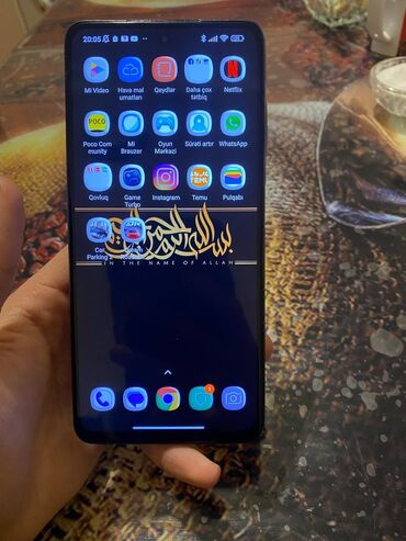 2.el telefonlar: Poco X3 Pro, 256 GB, rəng - Qızılı, Sensor, Barmaq izi, Face ID