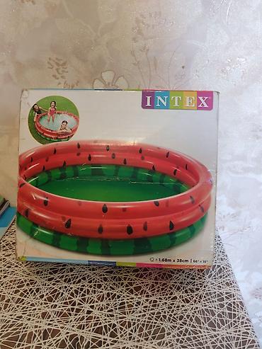 Hovuzlar: Intex şişmə hovuz – “qarpız” dizaynlı model - Ölçü: 1.68 m x 38 cm — 1
