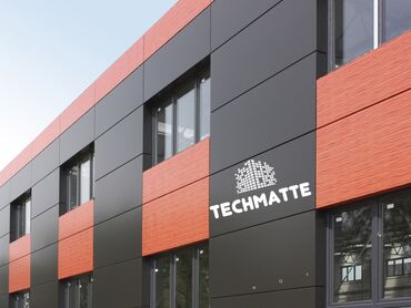 композитные фасадные панели: АКП от компании Техмат # Алюминиевые композитные панели Техмат