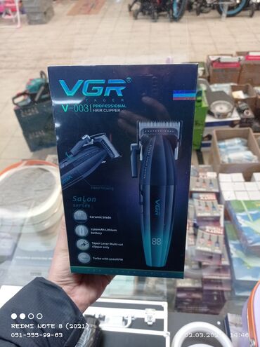 Trimmerlər və saç qırxan maşınlar: Saç qırxan maşın, Vgr, Yeni, Rayonlara çatdırılma, Ünvandan götürmə, Pulsuz çatdırılma — 3