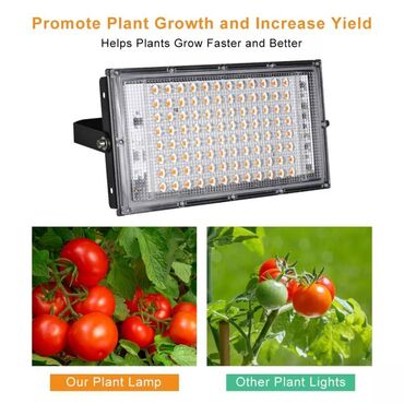 Baštenska rasveta: Led sijalice za rast bilja e27 full spektar Uv Led Grow 72l — 15