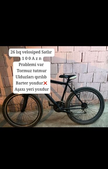 velosiped satişi: Б/у Двухколесные Детский велосипед Start, 26", скоростей: 21