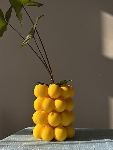 🍋 Декоративная ваза «Лимоны» Оригинальная декоративная ваза в виде