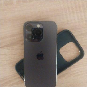 iphone 14 plus: IPhone 14 Pro, 128 GB, Matte Gold, Zəmanət, Face ID, Sənədlərlə — 6