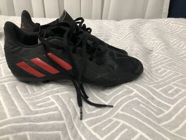Кроссовки и спортивная обувь: Мужские кроссовки, 37, Adidas, Б/у, цвет - Черный, Самовывоз