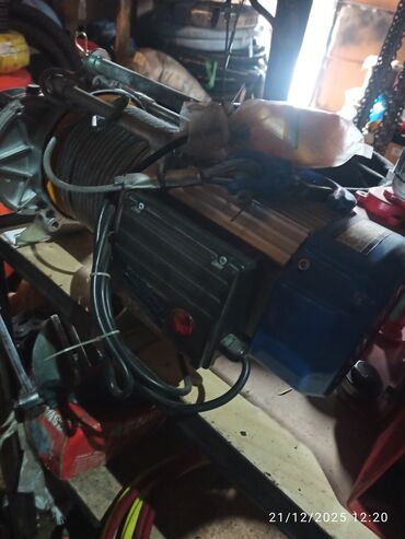 Digər elektrik əl alətləri: Elektrik vintci və miniatür elektrik talı - Güc qurğusu: Elektrik — 2