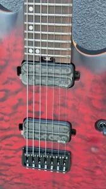 Gitare: HARLEY BENTON AMAROK-7 BKRD QUILTED BURST ELEKTRIČNA GITARA | — 7