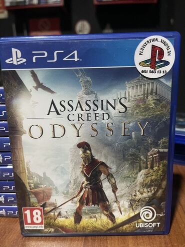 Oyun diskləri və kartricləri: Assassin's Creed Odyssey, Ekşn, Disk, PS4 (Sony Playstation 4)