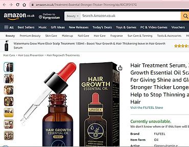 Уход за телом: ❄️ сша с аmazon сыворотка для лечения волос от выпадения волос от — 3